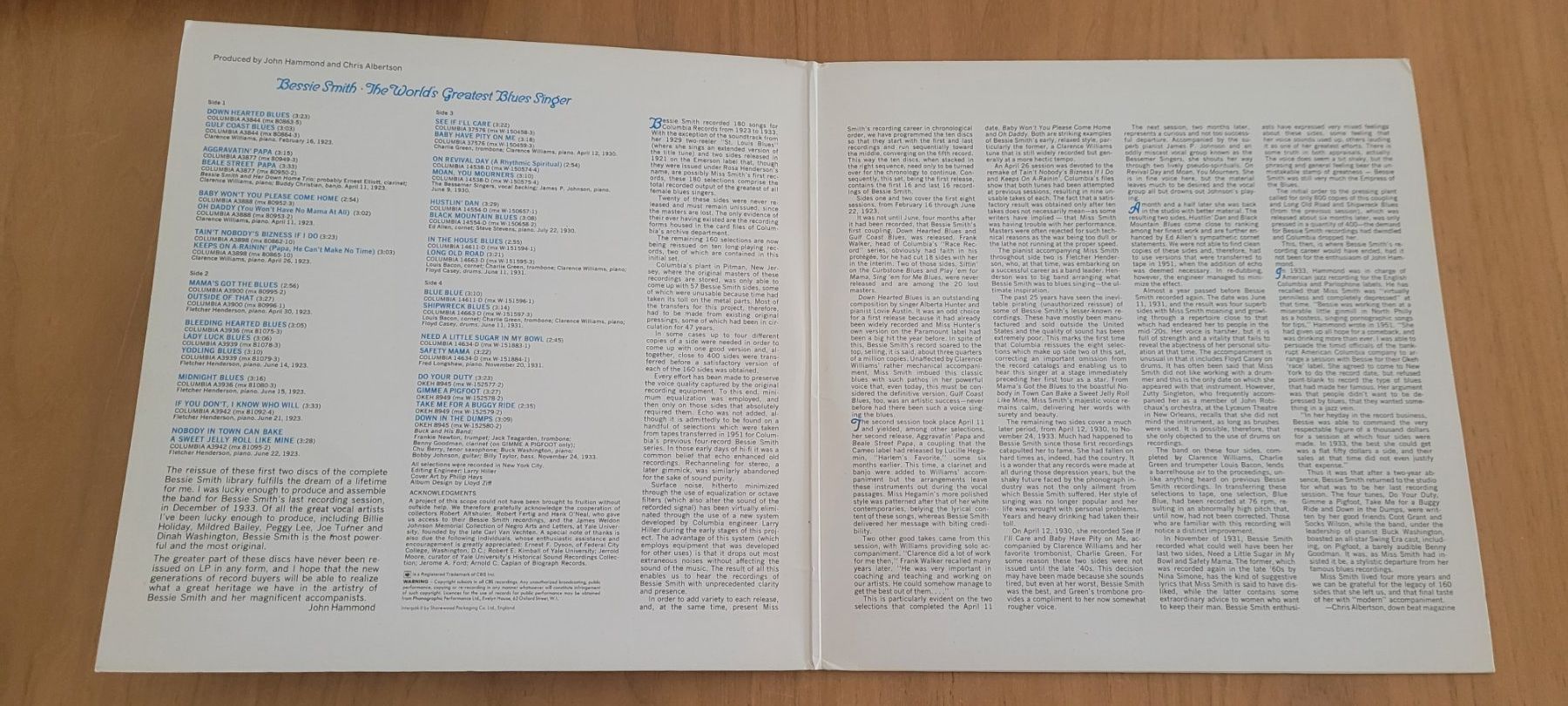 Schallplatten: DLP  Bessie Smith – Gebraucht aus Martigny von MZ-67 1