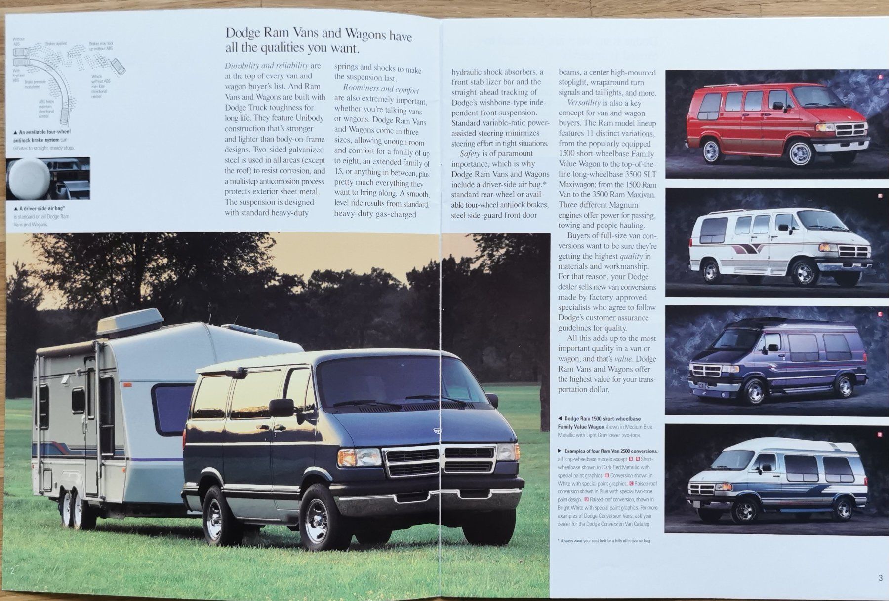 Dodge Documenti: DODGE VAN + WAGON 1996 – Nuovo (secondo la descrizione) da huenenberg venduto da Suizofelize 1