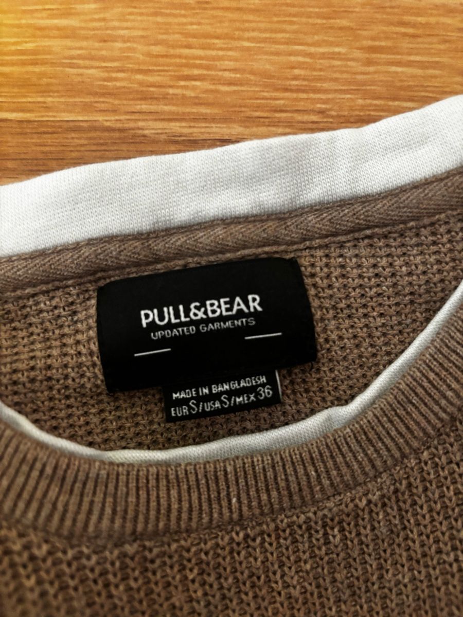 Pull&Bear Pullover & Sweatshirts: PULL&BEAR Pullover Herren Braun Grösse S guter Zustand – Gebraucht aus Wettingen von gui_sr6v 1