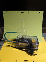 Pompe vide avec flacon de verre, diffuseur d'huile