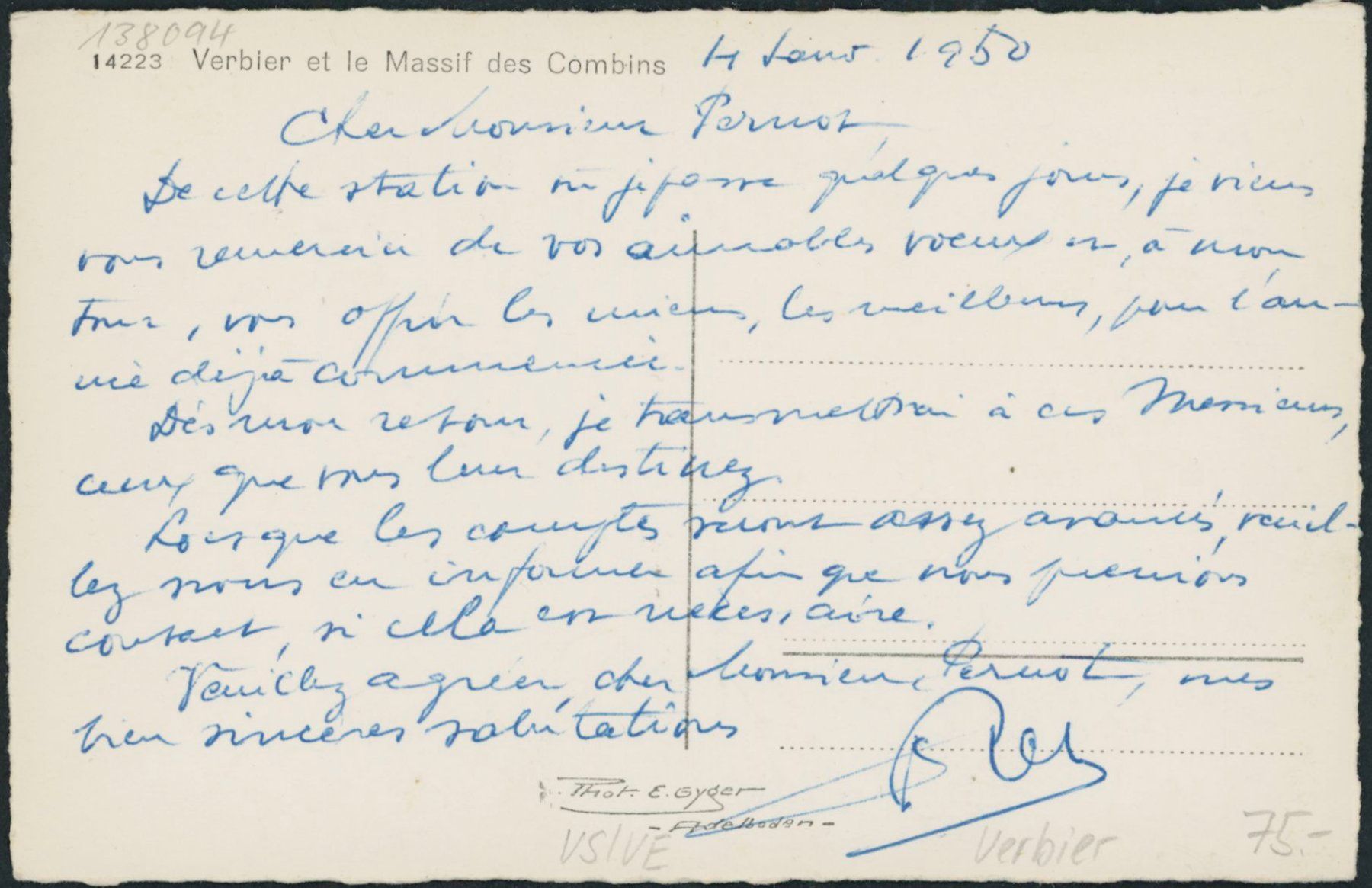 Cartes postales: VS Verbier – Neuf (Voir description) à Schindellegi par dolpitz 1
