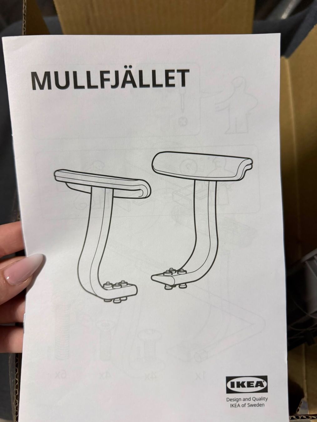 Ikea Sedie: Mullfjället Bürostuhl Drehstuhl inkl. Armlehnen – Usato da Bassersdorf venduto da Sandy456 8