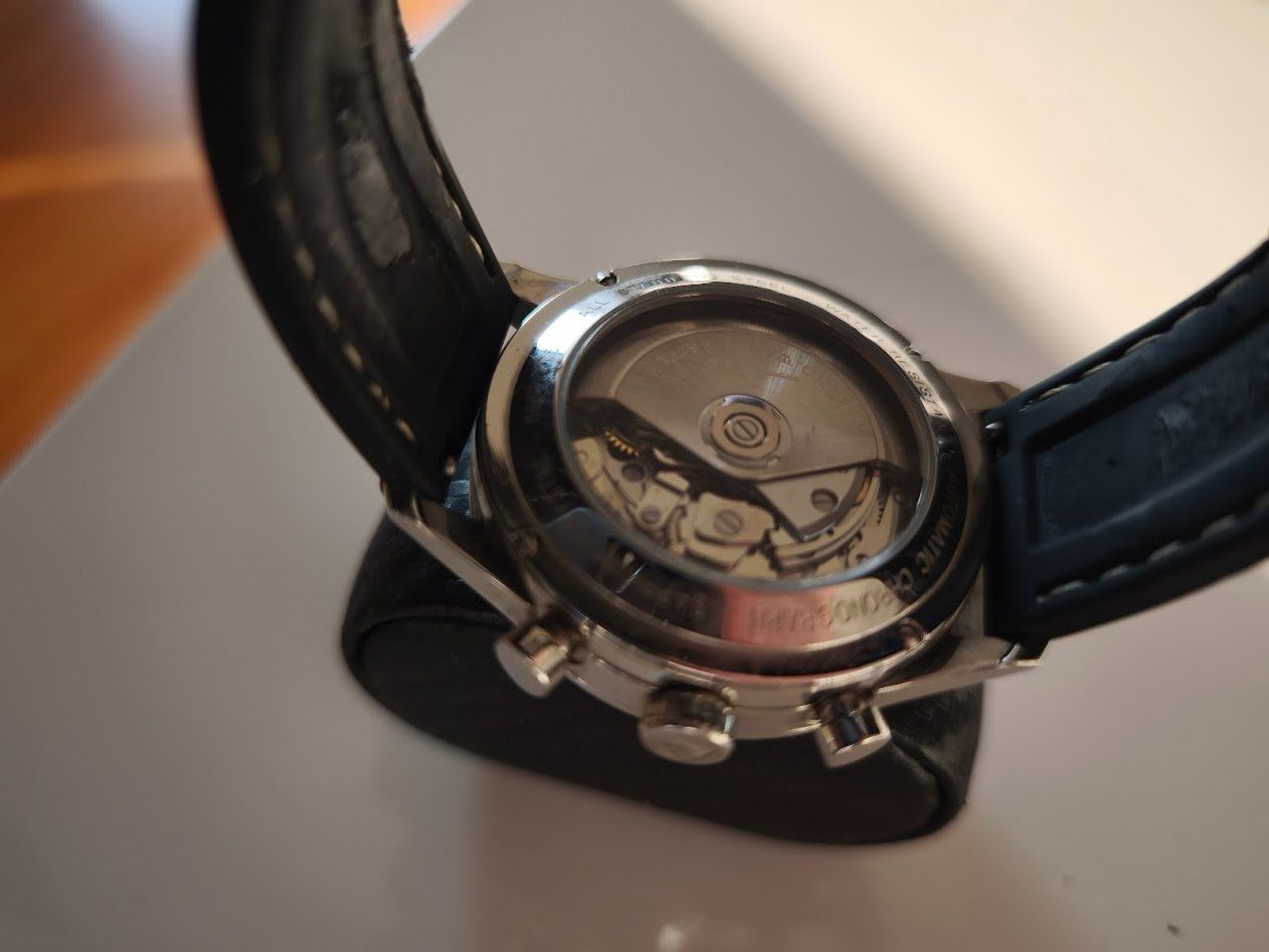 Zeno Orologi: ZENO Watch Automatic Chrono 7753, schwarz – Usato da Niederrohrdorf venduto da pwNRD 2