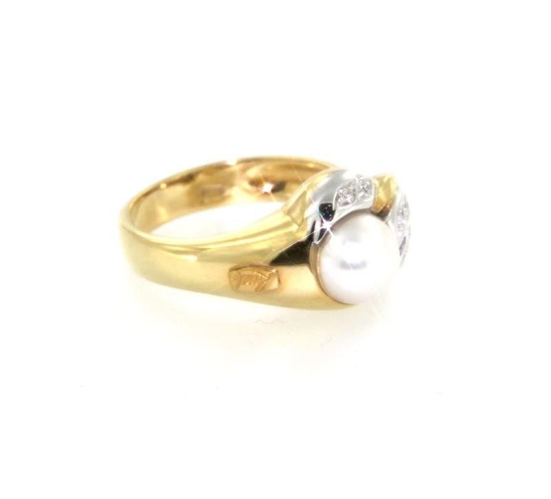 Anelli: Ring in Gold 18K mit diamanten – Usato da Stabio venduto da oroineurosuisse 1