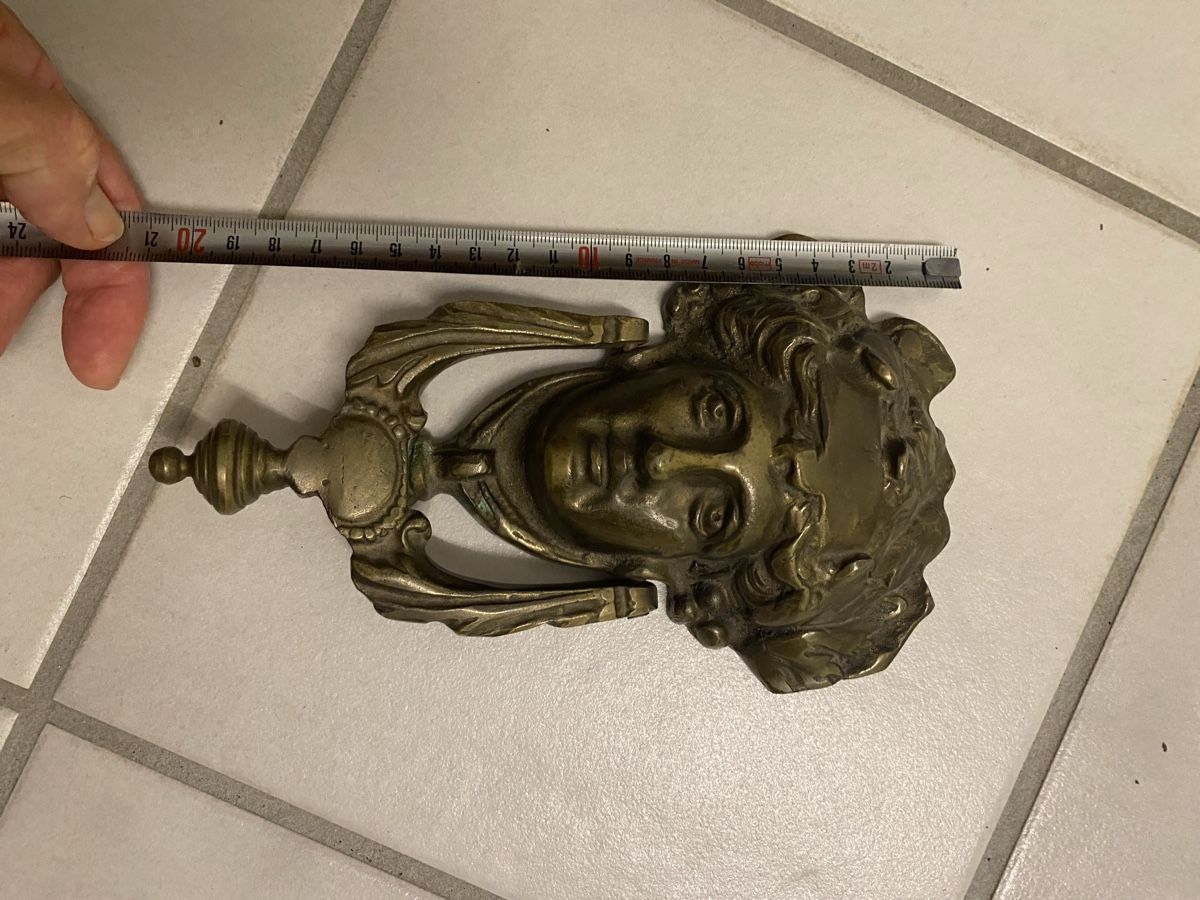 Chiavi & Serrature: Türklopfer Bronze Jugendstil  – Usato da Vairano venduto da ahay 1