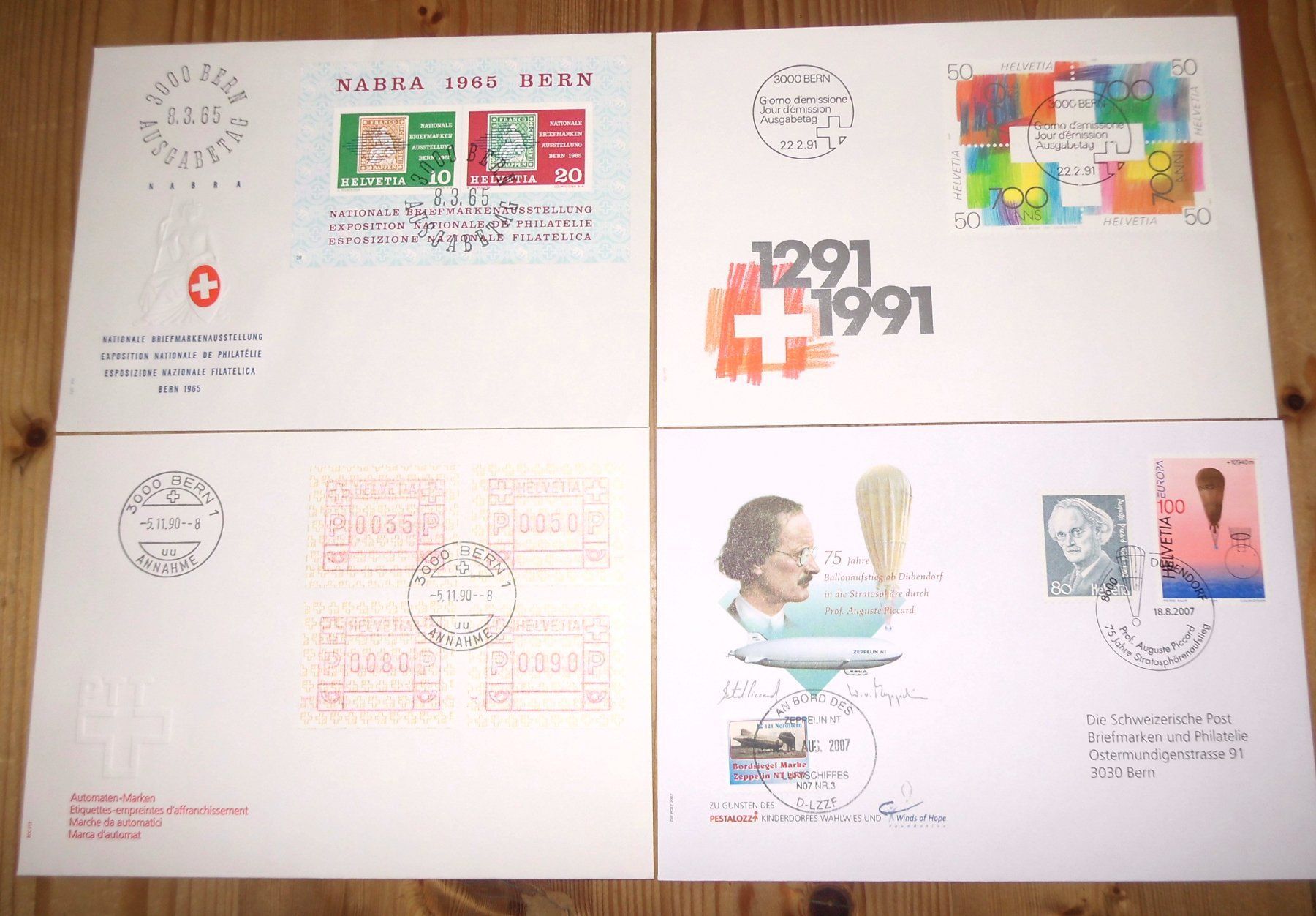 Tutti i francobolli: Sammlung Schweiz Ganzsachen-FDC-Block – Nuovo (secondo la descrizione) da Rheinau venduto da loxis 4