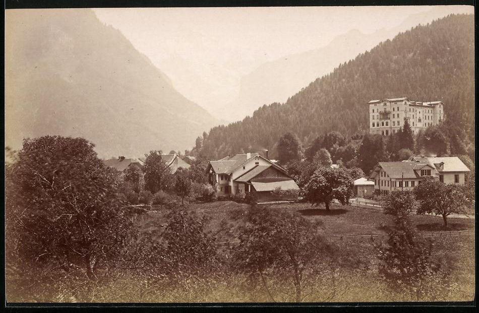 Fotografie & Manifesti: Fotografie Interlaken, Blick nach dem Ho – Usato da Berlin venduto da bartko-reher