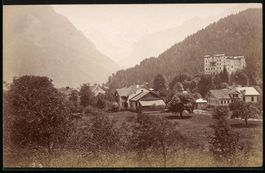 Fotografie Interlaken, Blick nach dem Ho