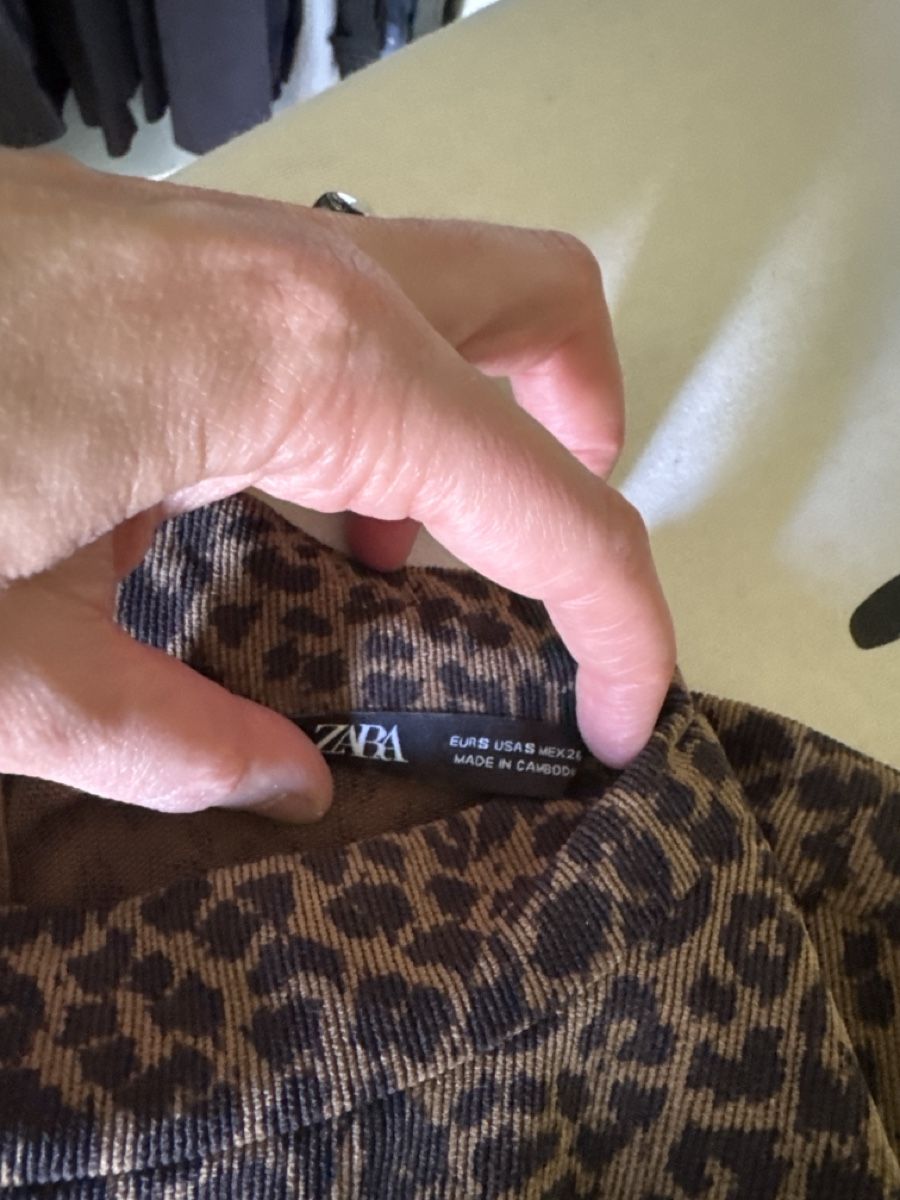 Zara Vestiti: Robe Zara imprimé léopard, taille S – Usato da Zürich venduto da d.borra 2