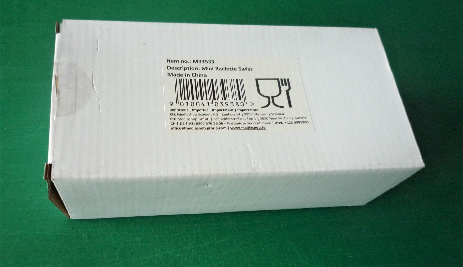Elettrodomestici da cucina: Mini Raclett Swiss – Nuovo e nell'imballaggio originale da Rafz venduto da Sonnenblume305 4