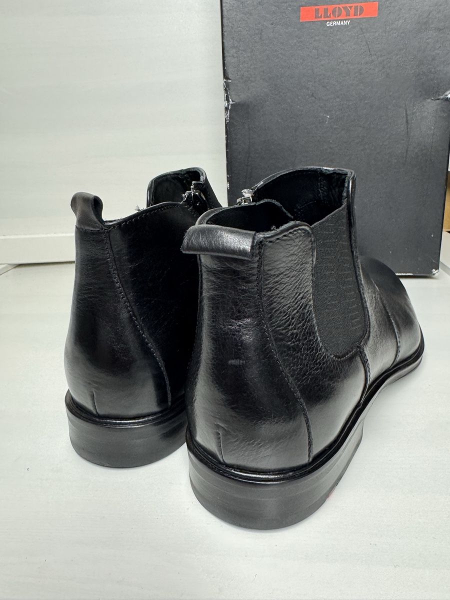 Lloyd Herrenschuhe: Boots Homme Lloyd, cuir noir, taille 42 – Neu und originalverpackt aus Brügg BE von Goob 4