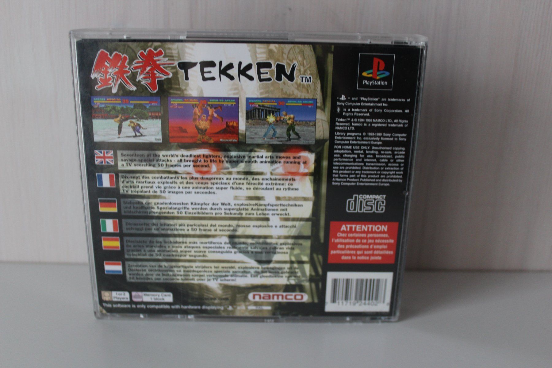 Giochi: Tekken - Sony PlayStation / PS / PS1 / CIB – Usato da Ebertswil venduto da Ricogoeritz 1
