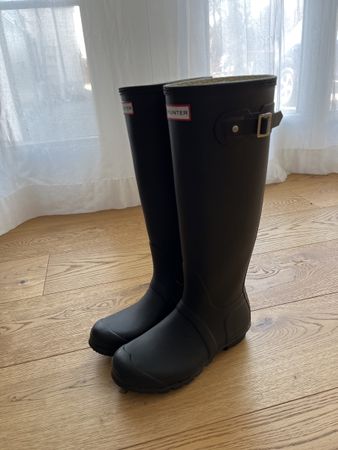 Hunter Gummistiefel Schwarz Gr. 39 Top Zustand
