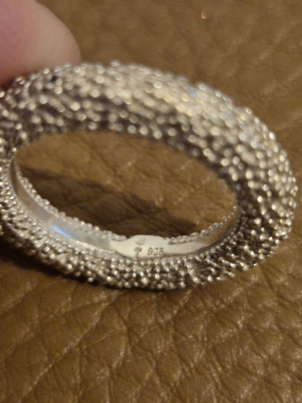 Ringe: Silber Ring 925, spezielle Struktur! – Gebraucht aus Zürich von Inanina 2