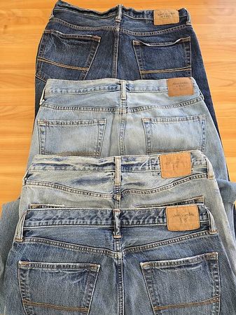 4x Jeans Abercrombie 32-33