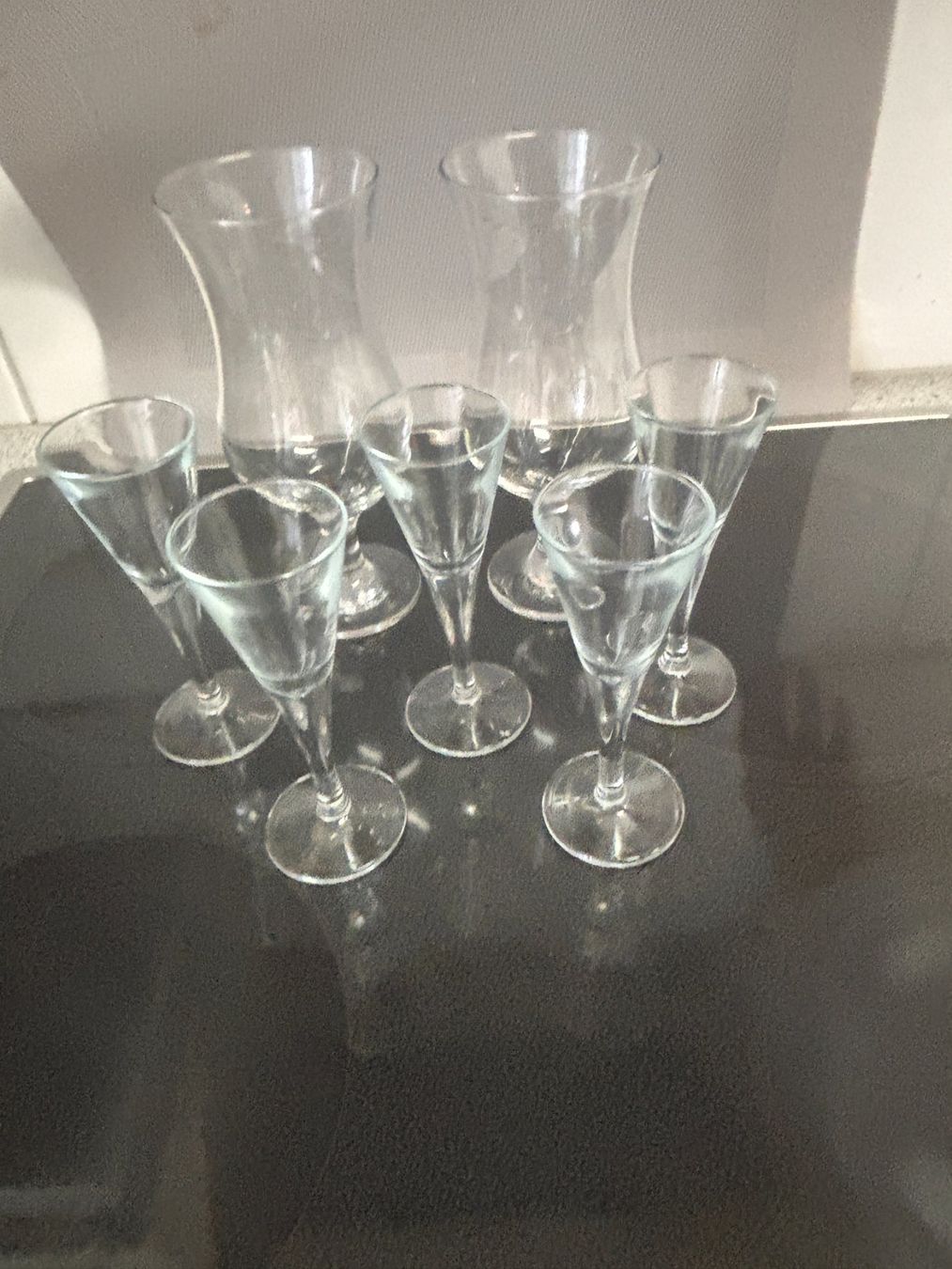 Bicchieri: Lot2/5 Stk. Cocktailglaeser/Schnapsglaeser, – Usato da Wallisellen venduto da AS.TZ.