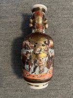 Antike, chinesische, handbemahlte, mittelgrosse Vase