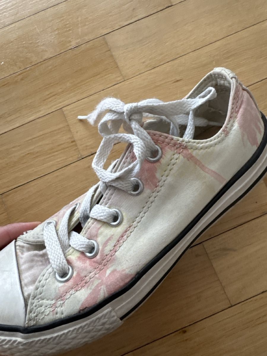 Converse Scarpe per ragazze: Converse All Star Sneaker, Gr. 32, Palmenmuster – Usato da Wettingen venduto da Mary13 1