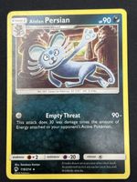 Pokemon Alolan Persian 119/214 non Holo von 2018