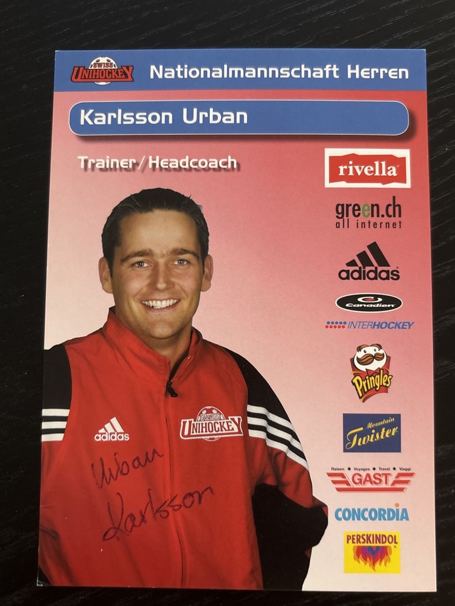Autografi: Urban Karlsson – Usato da Uetendorf venduto da hoisle