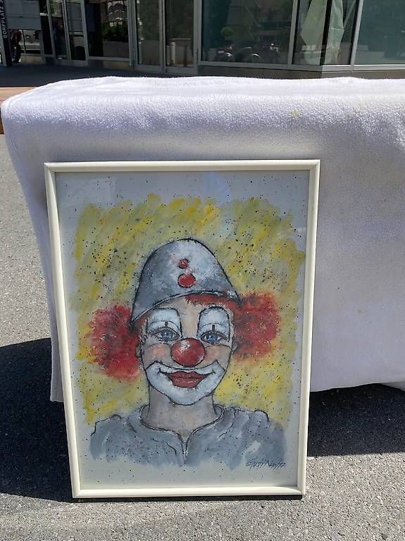 Poster & Bilder: Clownbild – Gebraucht aus Galgenen von Beatsz 1