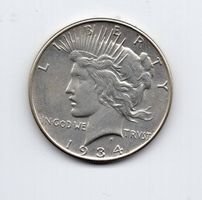 (1537) USA, 1 Dollar, 1934, top, fast stgl