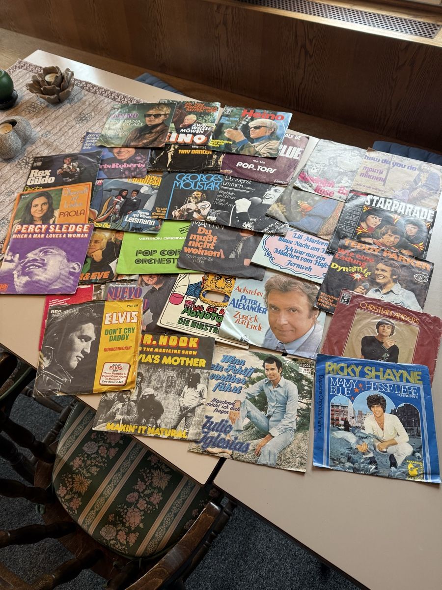 Vinyles: Schallplatten und Singles Sammlung – D'occasion à Graltshausen par Steppinchen