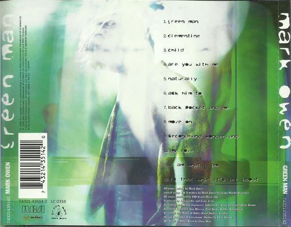 CD: Mark Owen CD Green Man – Usato da St. Margarethen TG venduto da ursk10 1