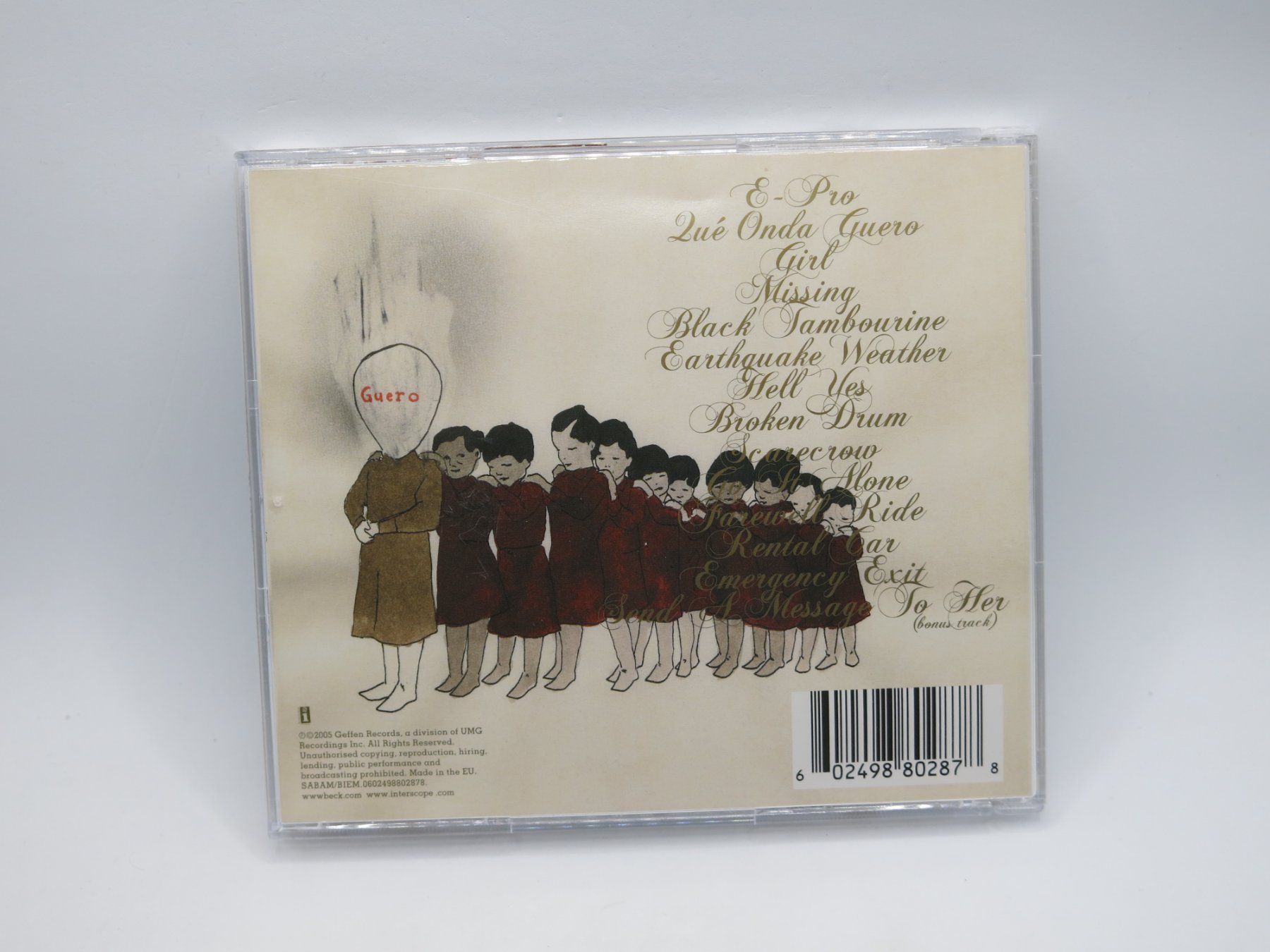 CD: CD Beck – Guero – Usato da Ernetschwil venduto da luisvonerni 2