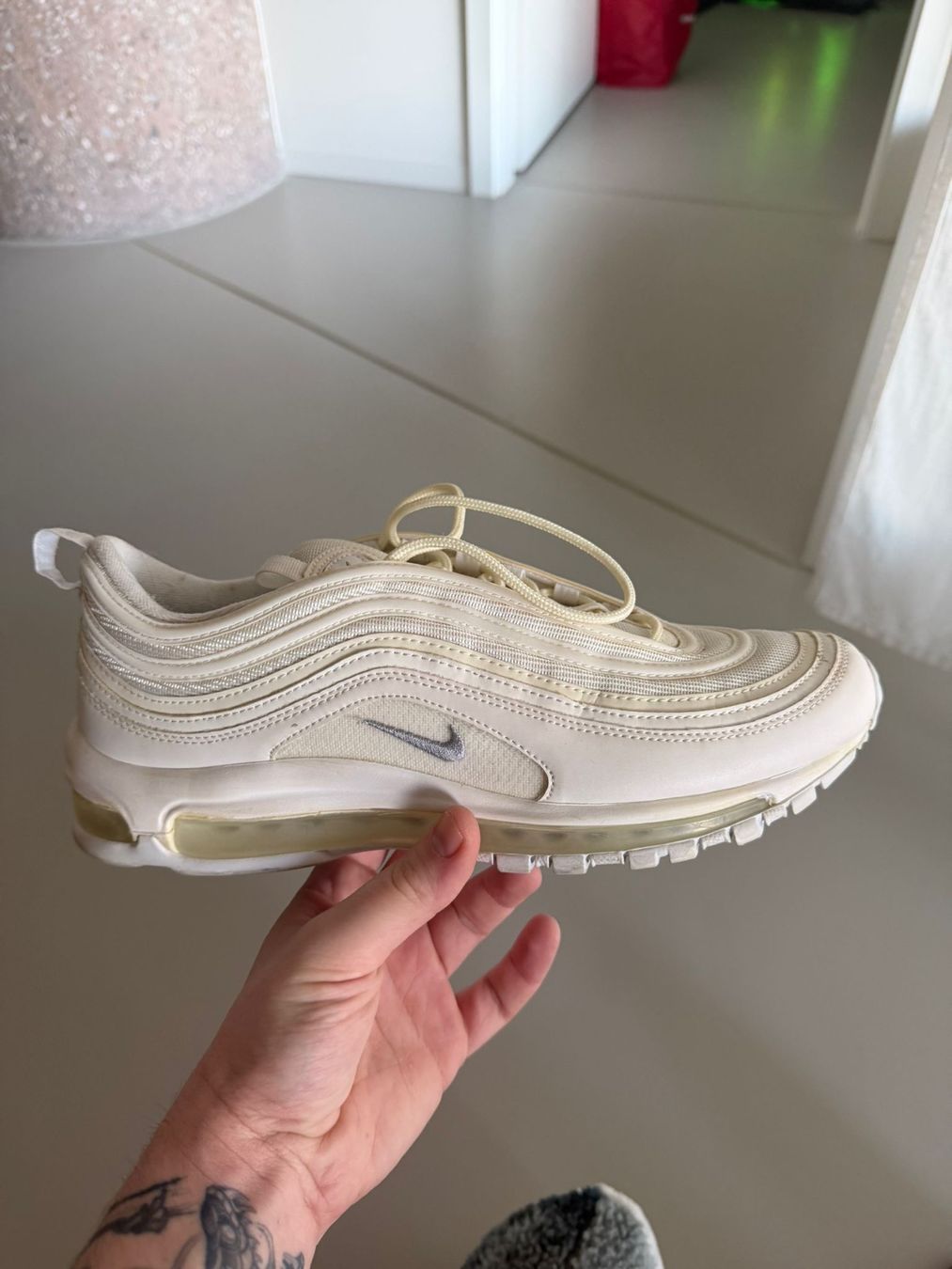 Nike Herrenschuhe: AirMax 97 blanche – Gebraucht aus Genève von Rachelp13