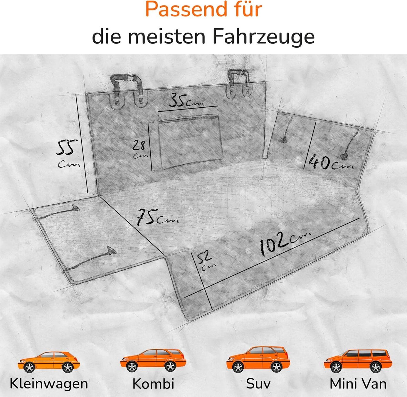 Teppiche / Matten: Upgrade4cars Kofferraumschutz Hund wasserdicht universal – Neu und originalverpackt aus Suhr von SchnapperCH 2