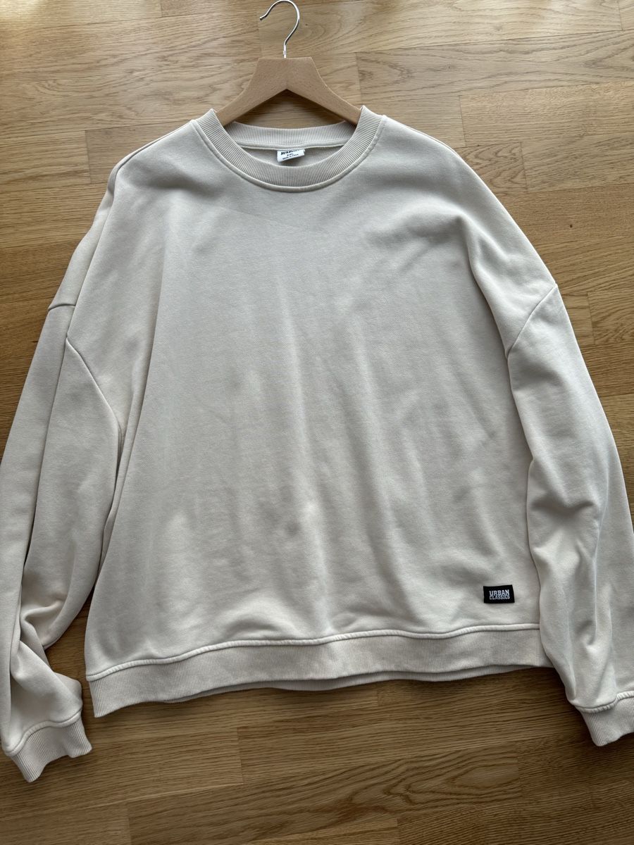 Pullover & Sweatshirts: Urban Classics Oversize Sweatshirt Beige XXL – Neu (gemäss Beschreibung) aus Luzern von file_maker 3