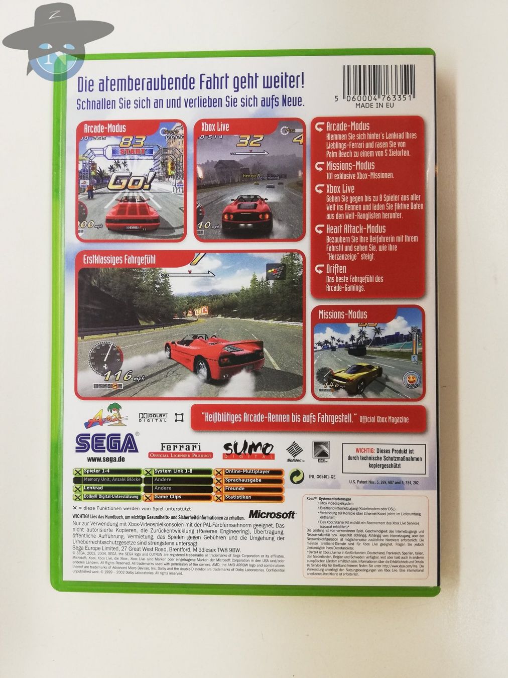Microsoft Spiele: Outrun 2 / XBox OG Classic – Gebraucht aus St. Gallen von zorro_dc 1