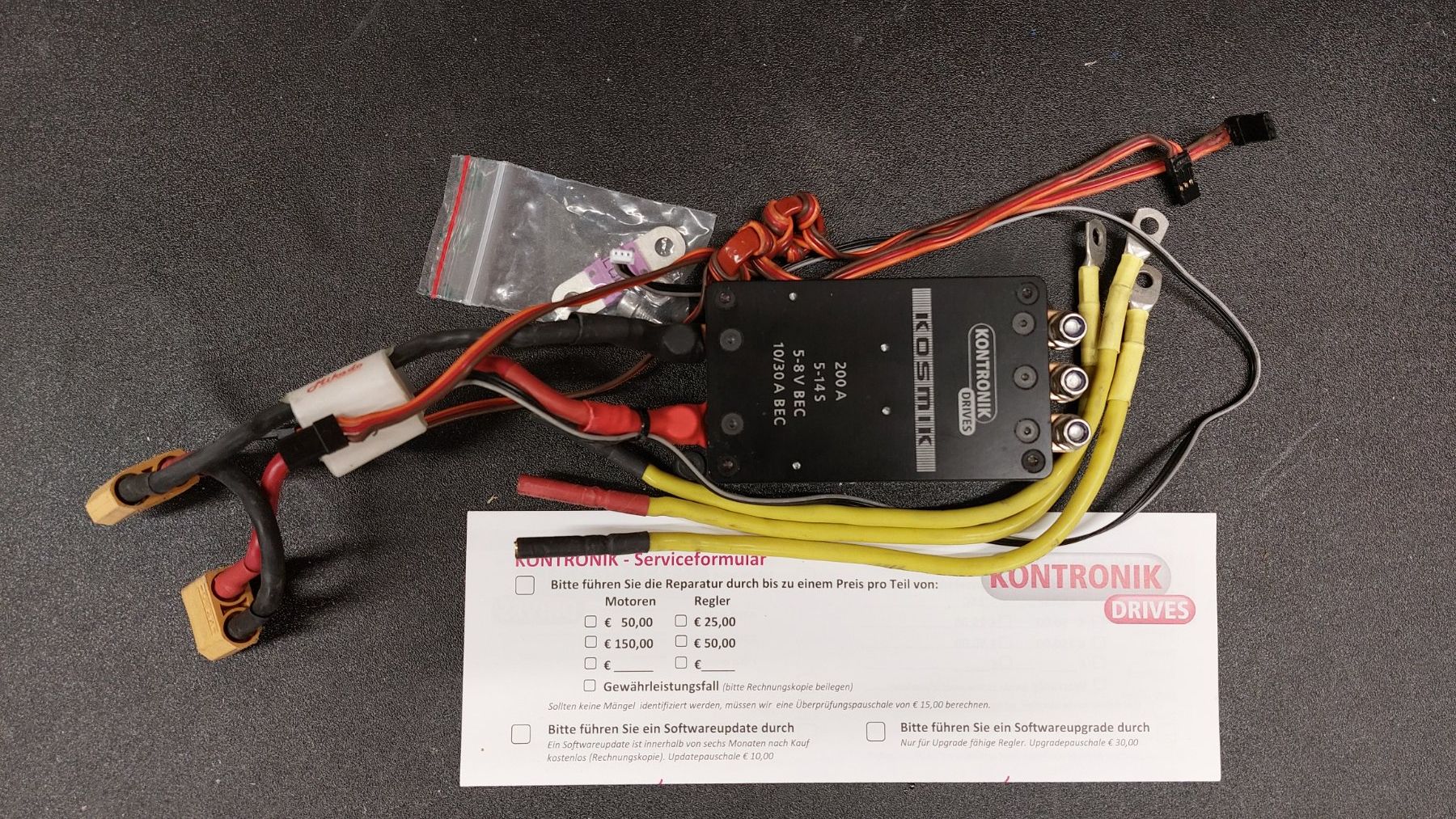 RC Modellbau: Kontronik Kosmik 200A mit Spannungssensor – Gebraucht aus Bitsch von Harry82