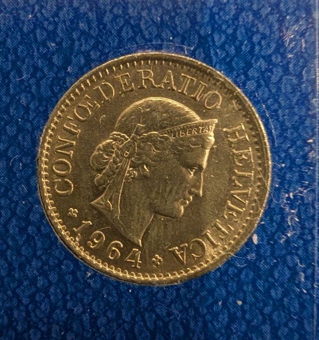 Tutti le monete: 10 Rappen 1964 – Usato da Arch venduto da coinsandmore