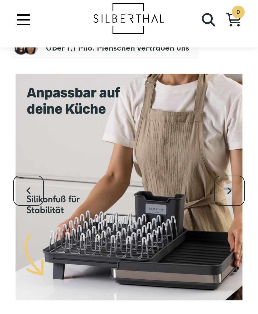 Küchengeräte: Abtropfgestell: Silberthal – Neu (gemäss Beschreibung) aus Basel von Bafidu 5