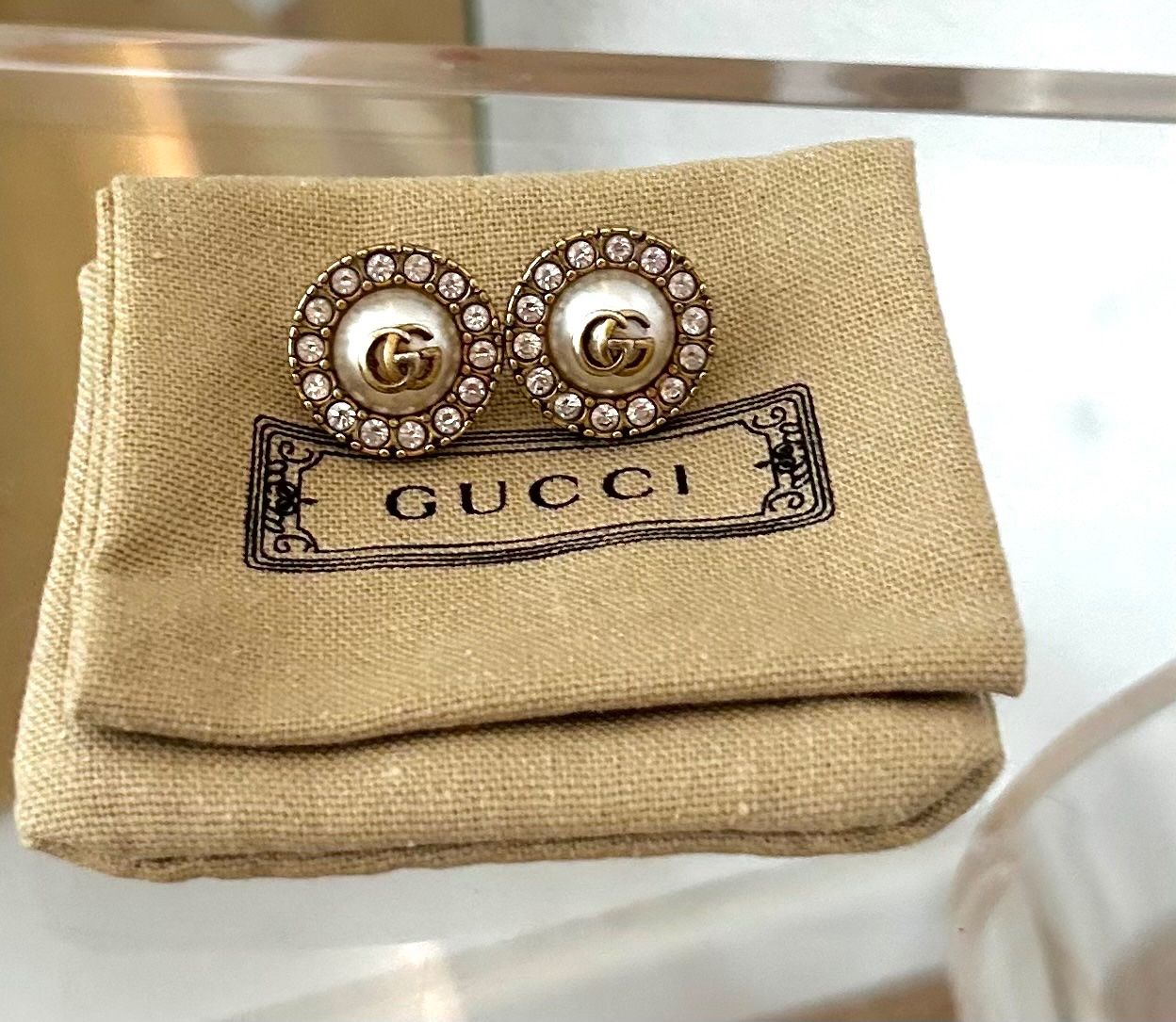 Gucci Orecchini pendenti & Orecchini a lobo: Gucci Ohrringe – Usato da Tagelswangen venduto da A_lina
