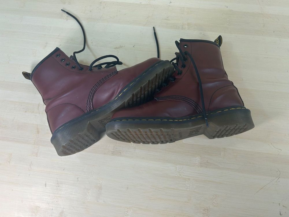 Dr. Martens 1460 «Cherry Red» Boots / Grösse 38 8