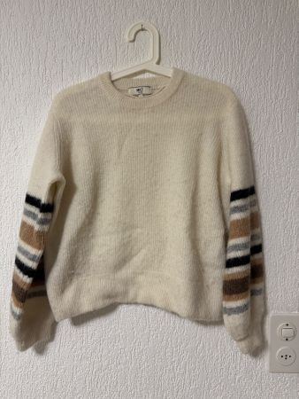 Pullover Beige mit Angora G