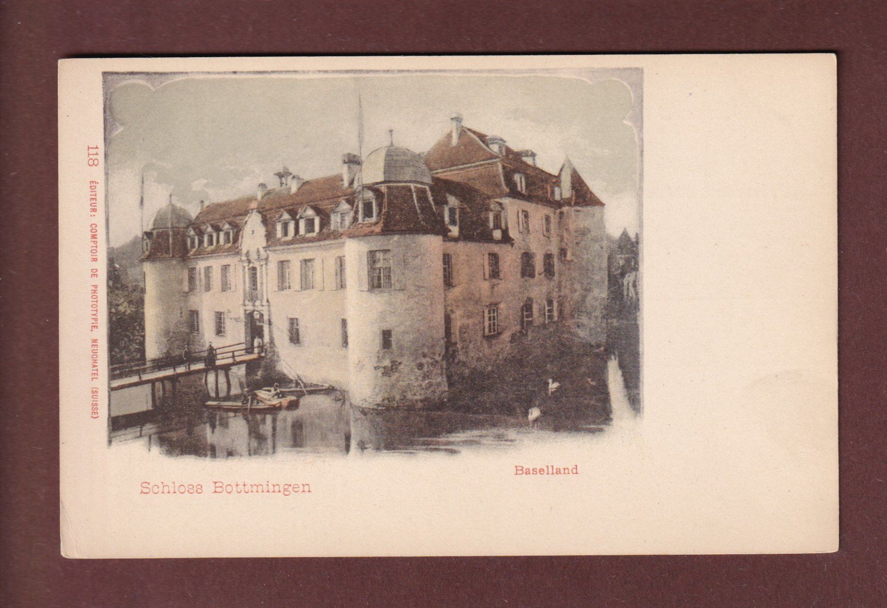 Cartoline postali: Schloss BOTTMINGEN - CPN – Usato da Pully venduto da nicecards-shop