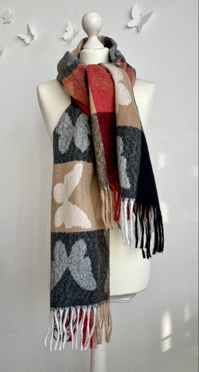 Foulard & Sciarpe: Großer, warmer Schal – Nuovo (secondo la descrizione) da Ittigen venduto da franzis6