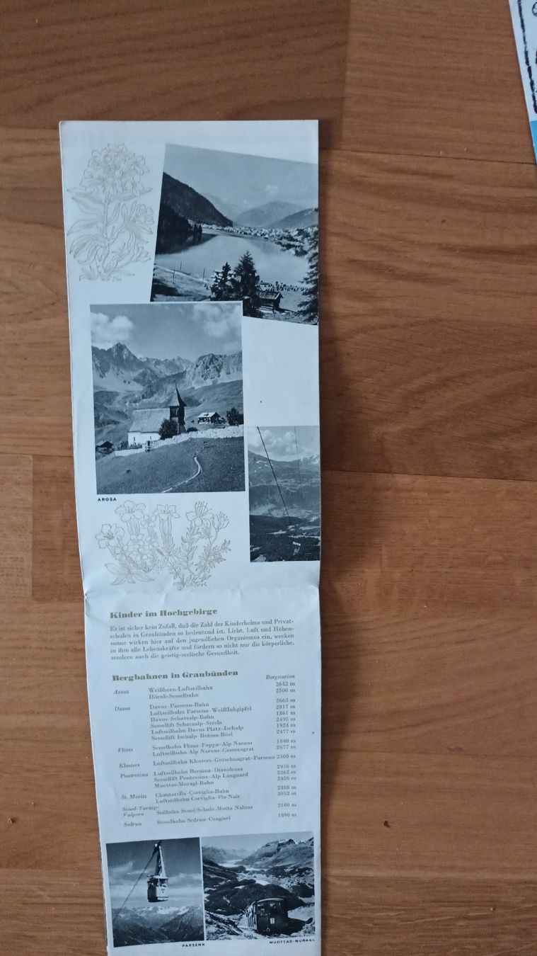 Documenti: Verschiedene Prospekte über das Engadin – Usato da chur venduto da erika025 2