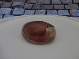 Polychrom-Jaspis Anschliff