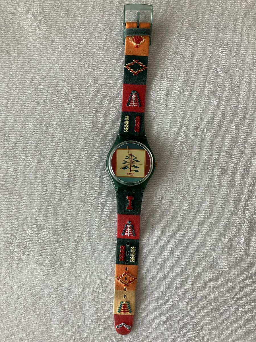 Swatch Orologi: Swatch Uhr Gent Poncho – Nuovo (secondo la descrizione) da Flurlingen venduto da Tobia04