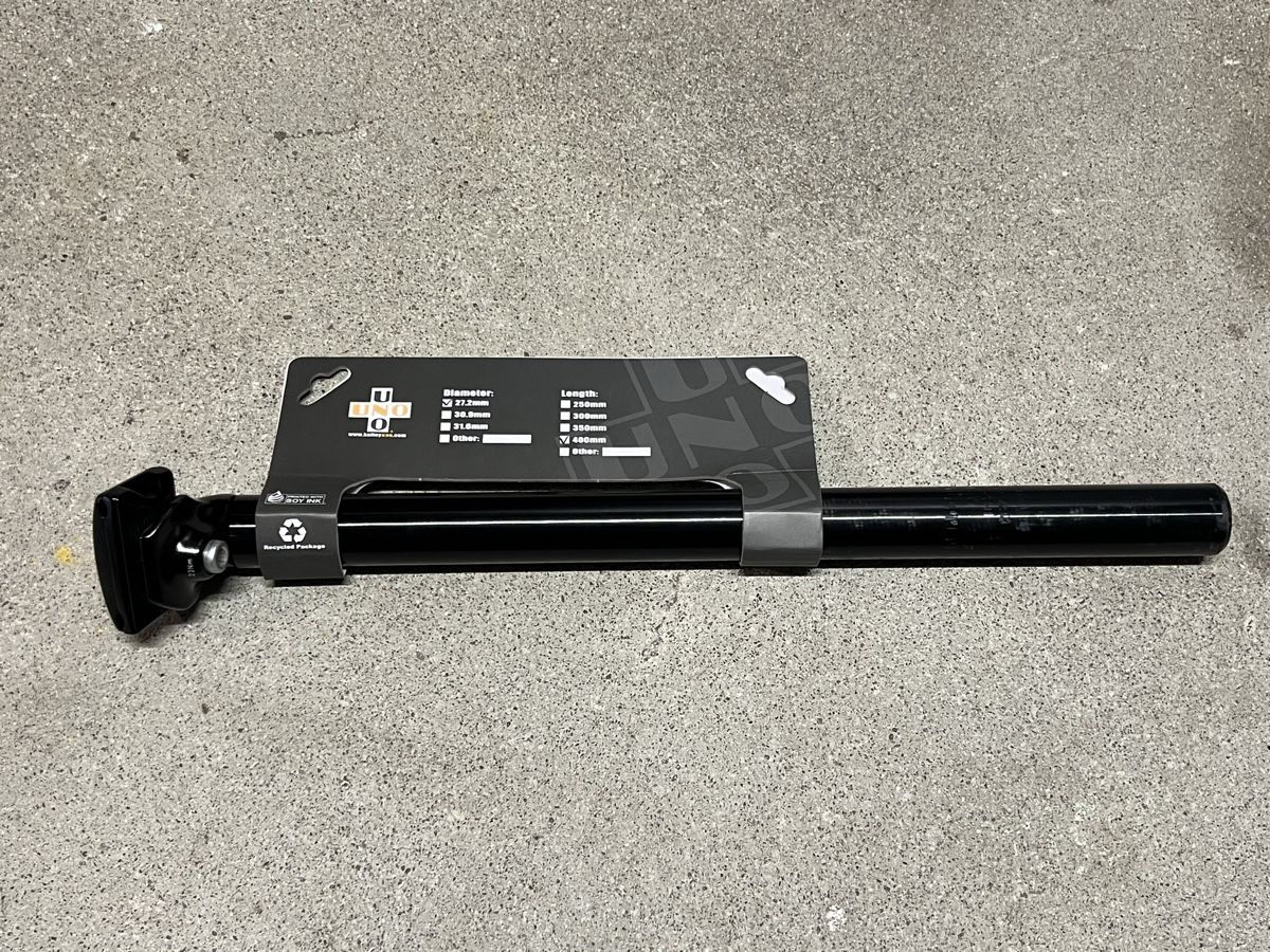 Pièces détachées: Uno Sattelstütze 27,2mm / 400mm – Neuf avec emballage d'origine à Neuenegg par mocbricks
