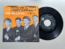 THE MCCOYS RICK DERRINGER Kult Single Hang on sloopy 60er