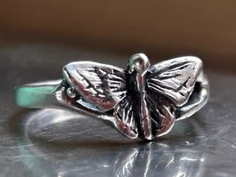 Silberring Falter oder Schmetterling (57.5)