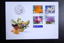 2011 FDC Freimarken Gemüseblüten I