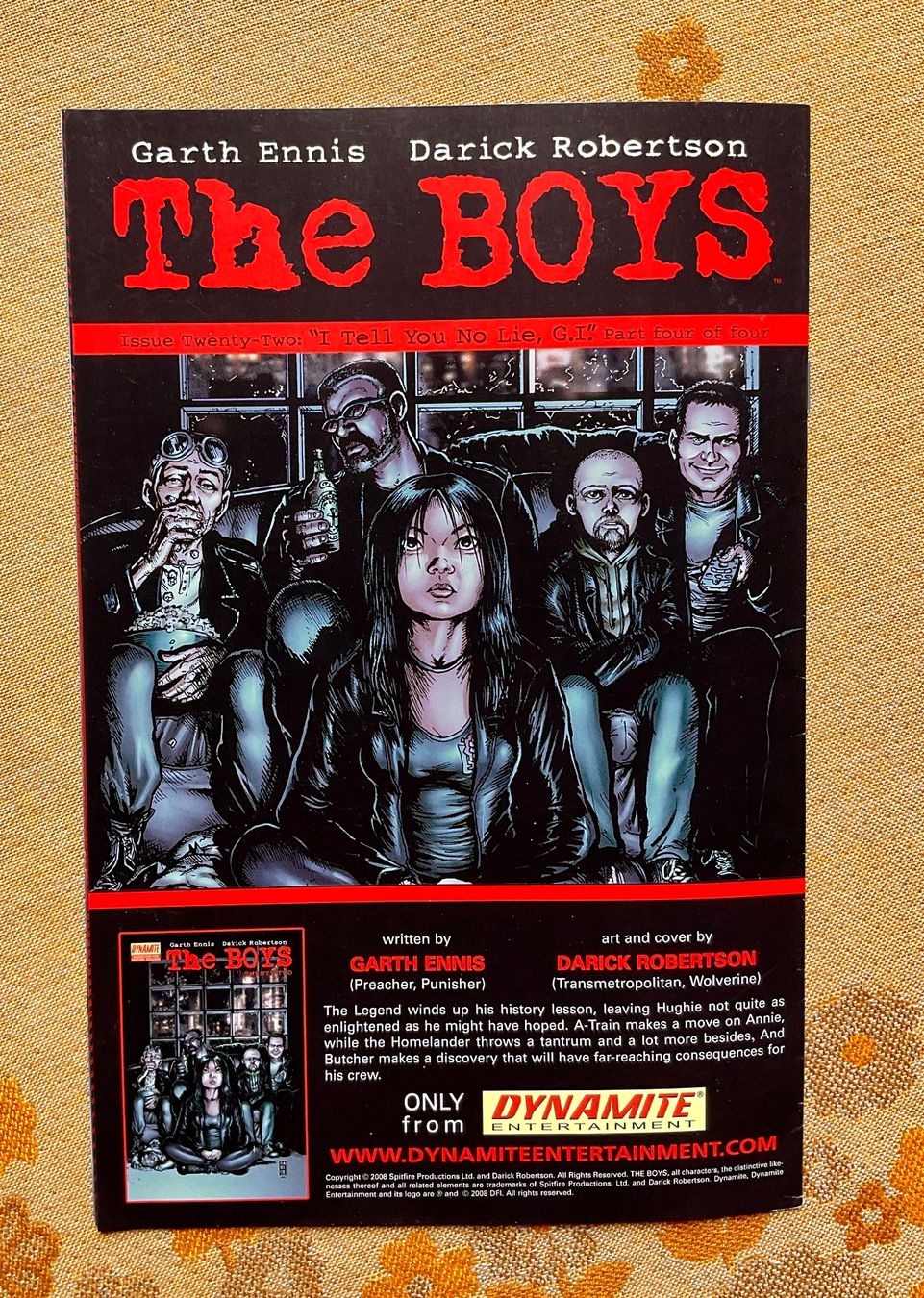 Fumetti: The Boys Heft von 2008 ENGLISCH – Usato da Endingen venduto da nathan05 9