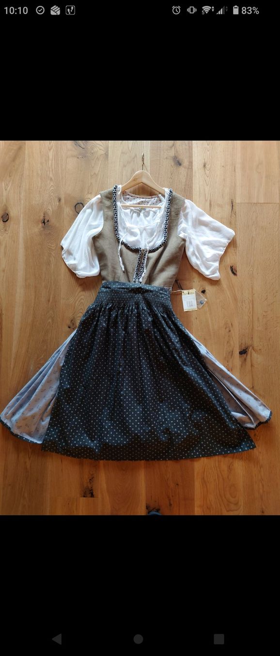 Vestiti: Almsach Dirndl neu Gr. 42 – Nuovo e nell'imballaggio originale da Luzern venduto da yezariael7 2